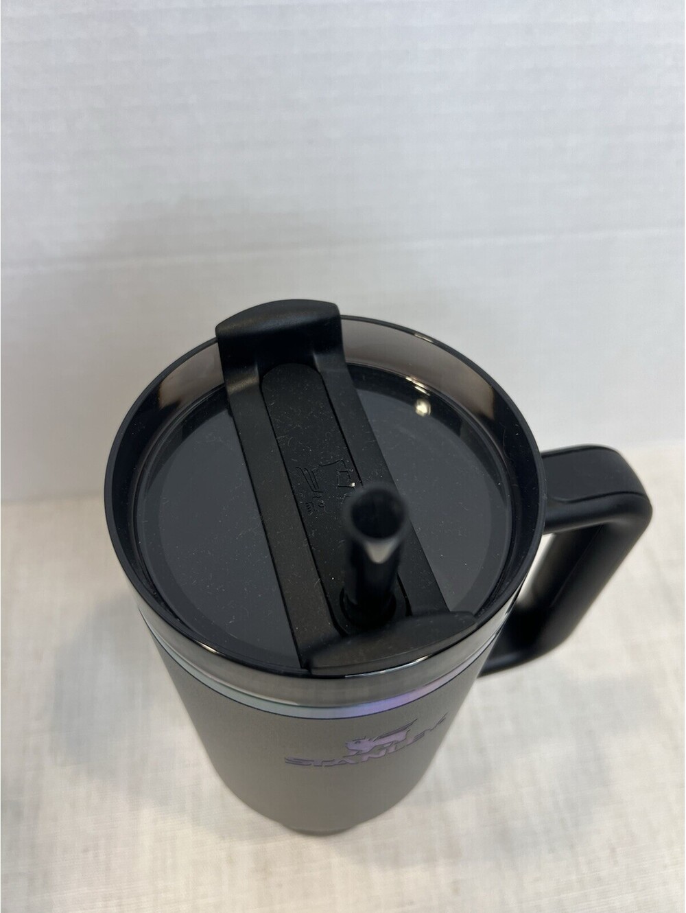 Stanley Quencher H2.0 40 oz Tumbler w/ Handle Lid & Straw Black Chroma - Picture 2 of 4